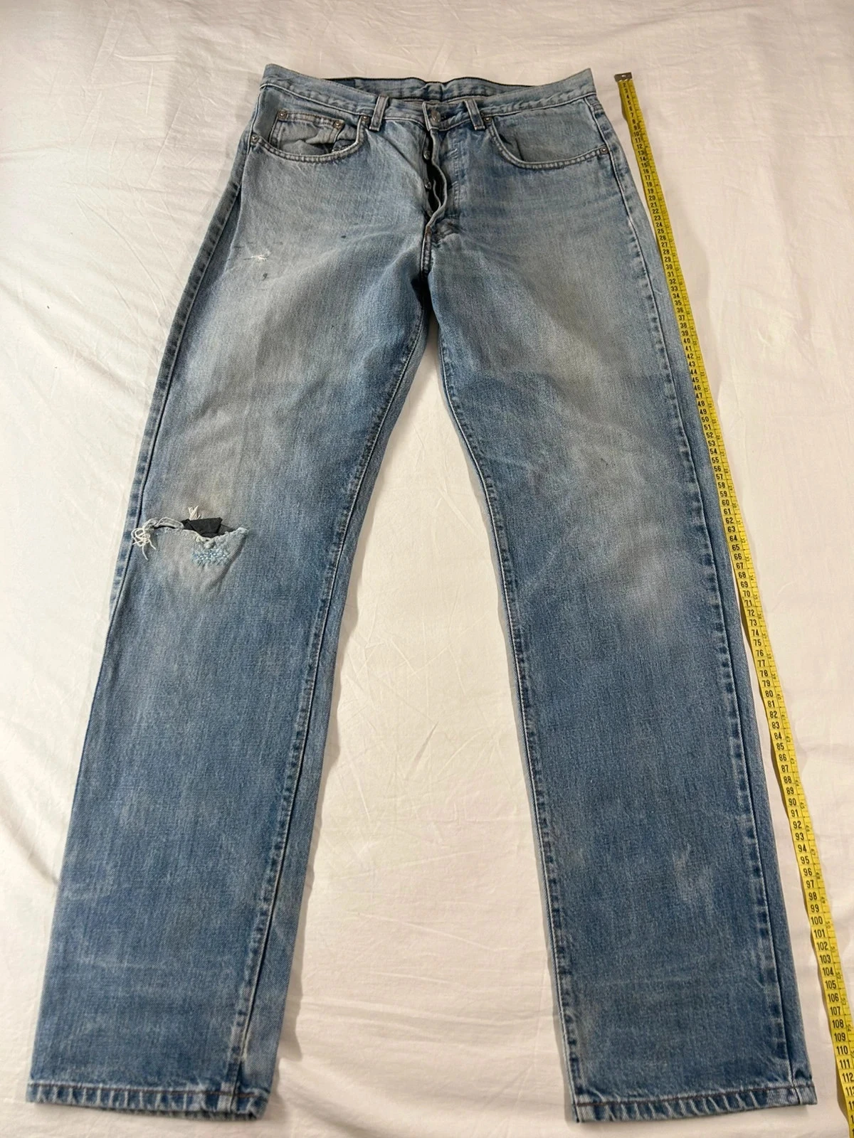 Jean azul claro corte recto ober – photo 2